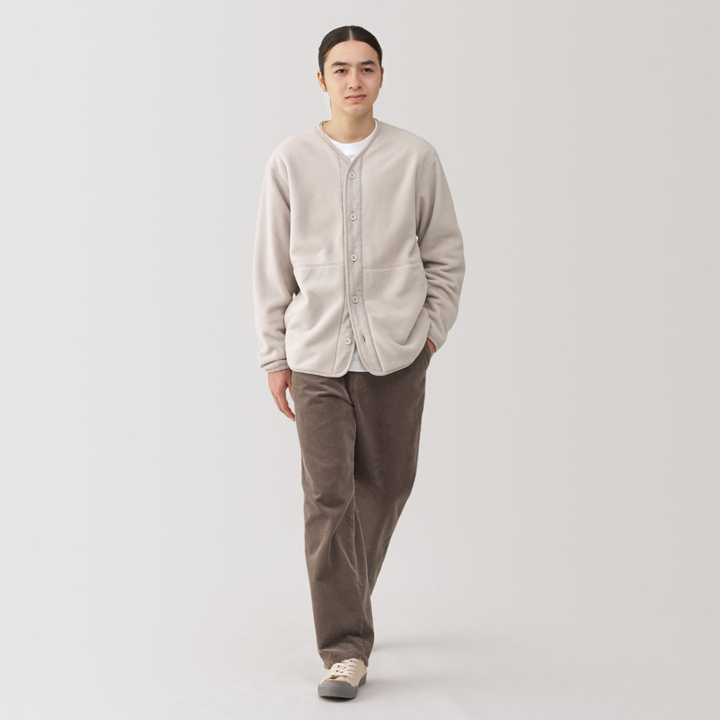 Men's Recyclable Fleece Cardigan
