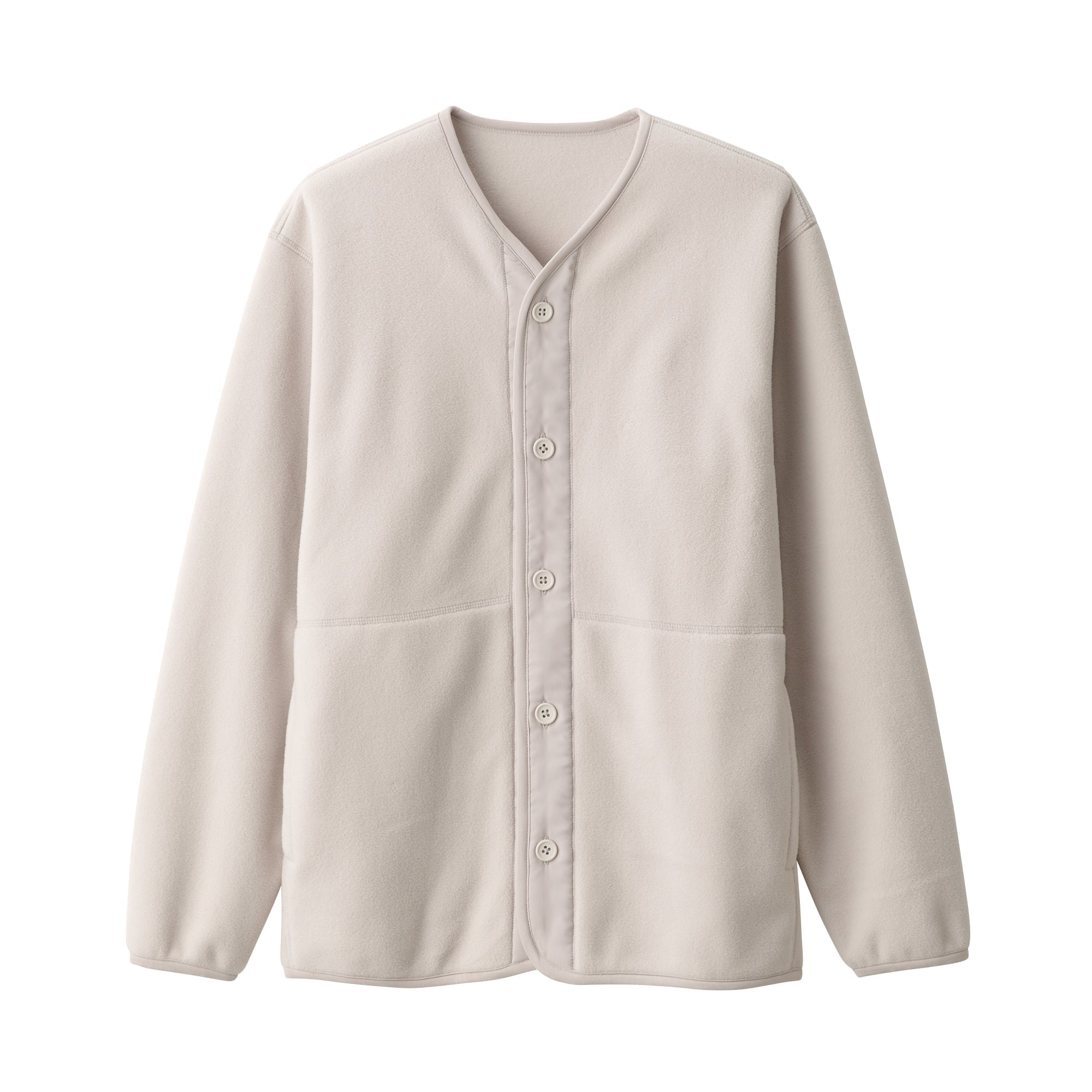 Men's Recyclable Fleece Cardigan