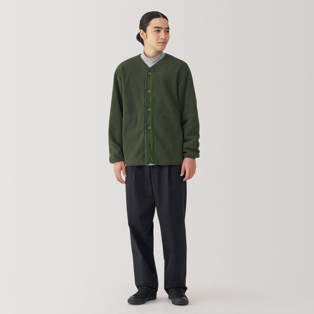 Men's Recyclable Fleece Cardigan