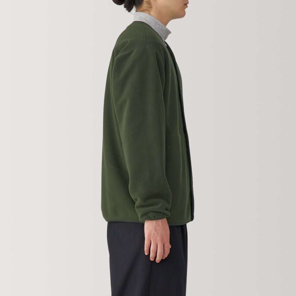 Men's Recyclable Fleece Cardigan