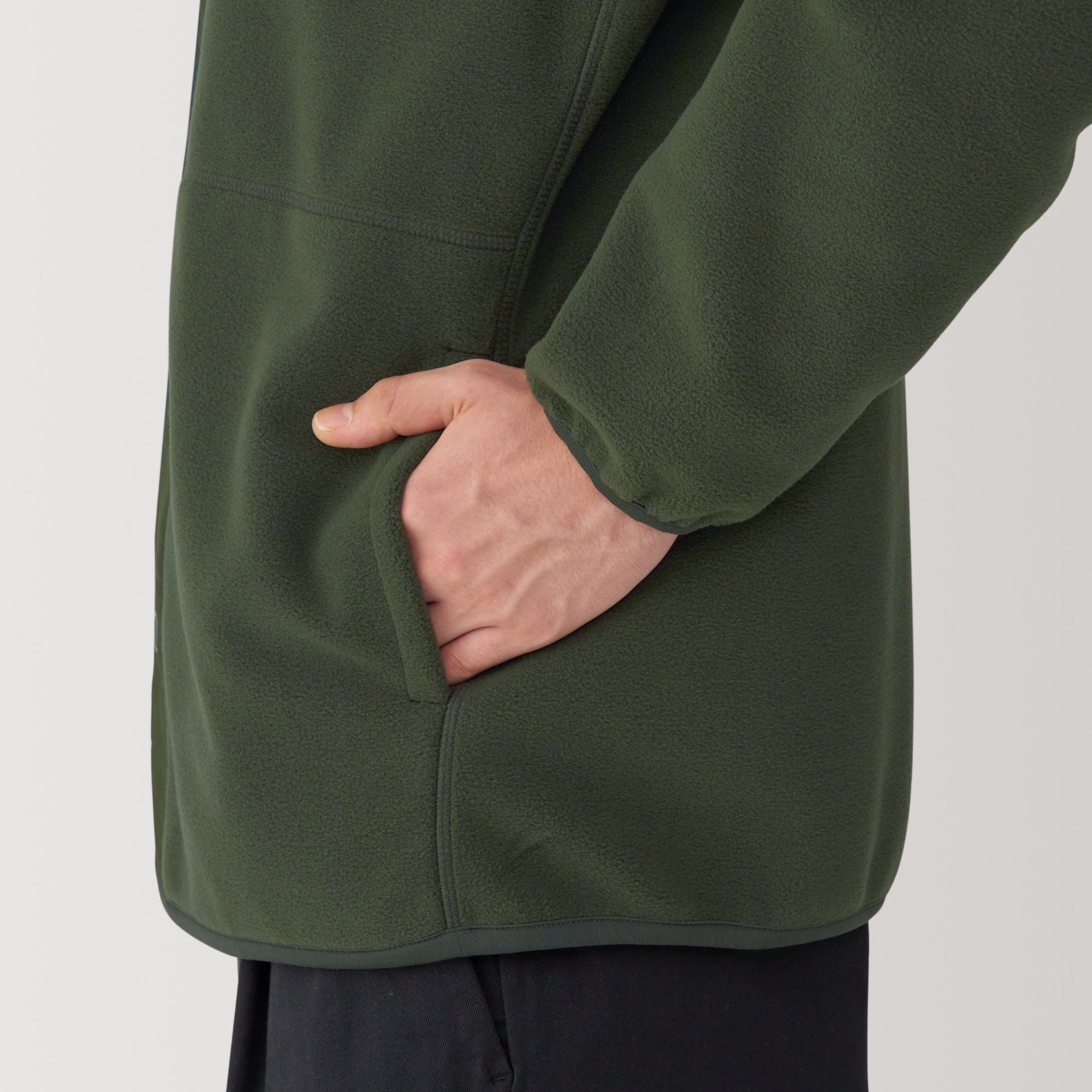 Men's Recyclable Fleece Cardigan