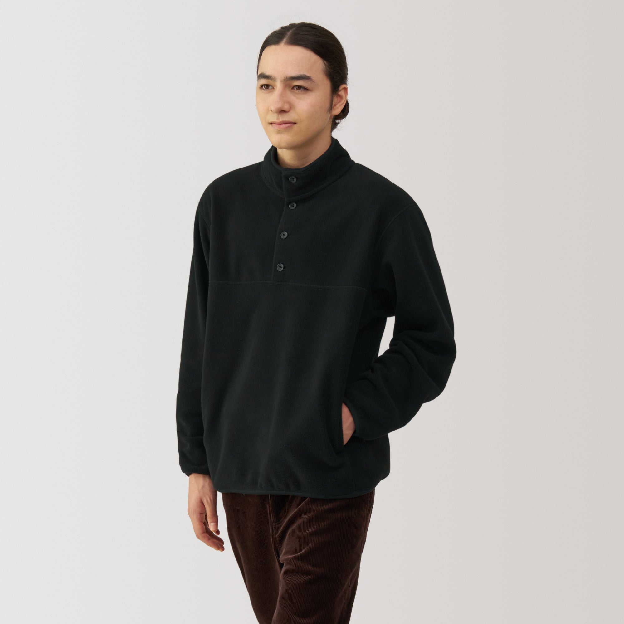 Men's Recyclable Fleece Pullover
