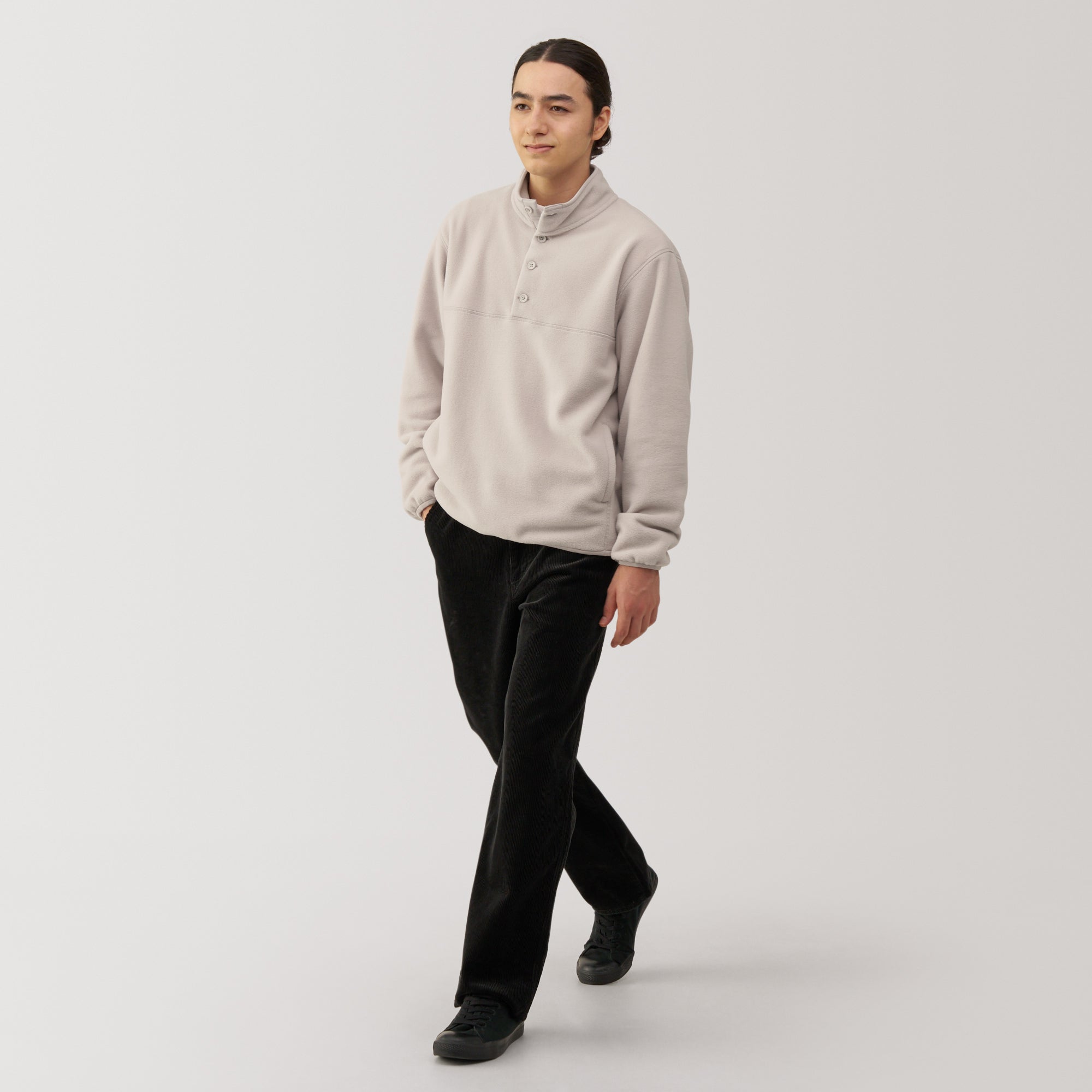 Men's Recyclable Fleece Pullover
