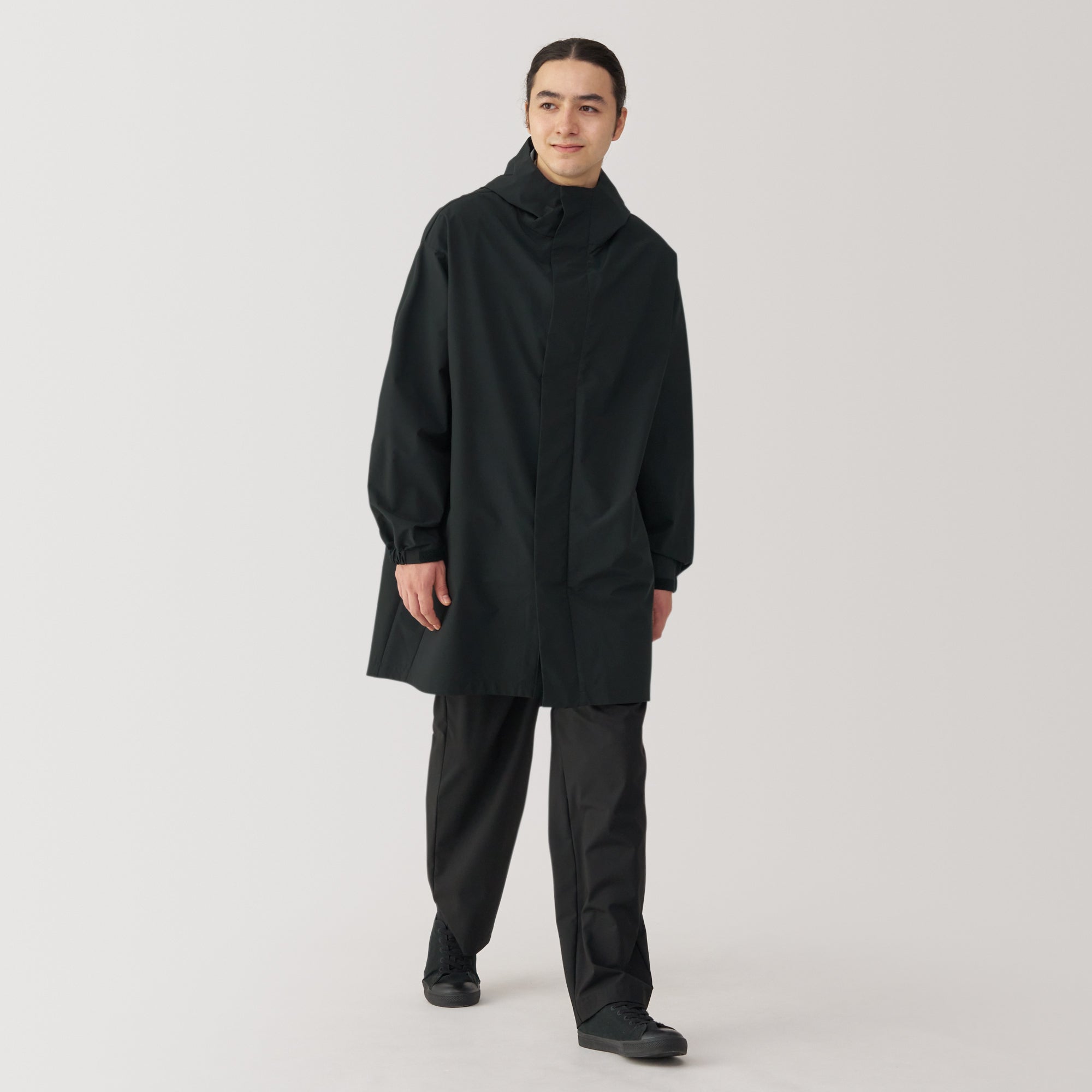 Men's Water Repellent Hooded Coat