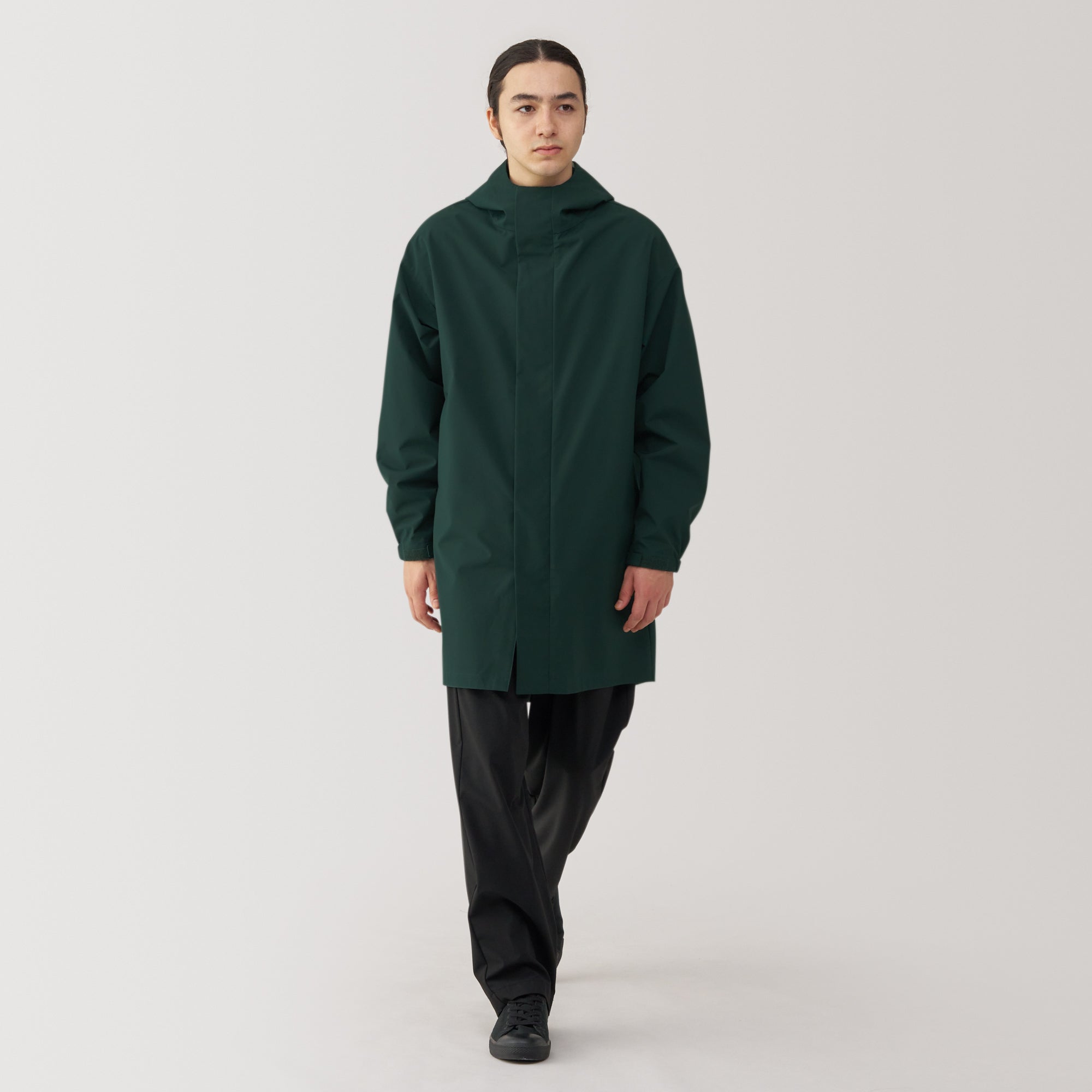 Men's Water Repellent Hooded Coat