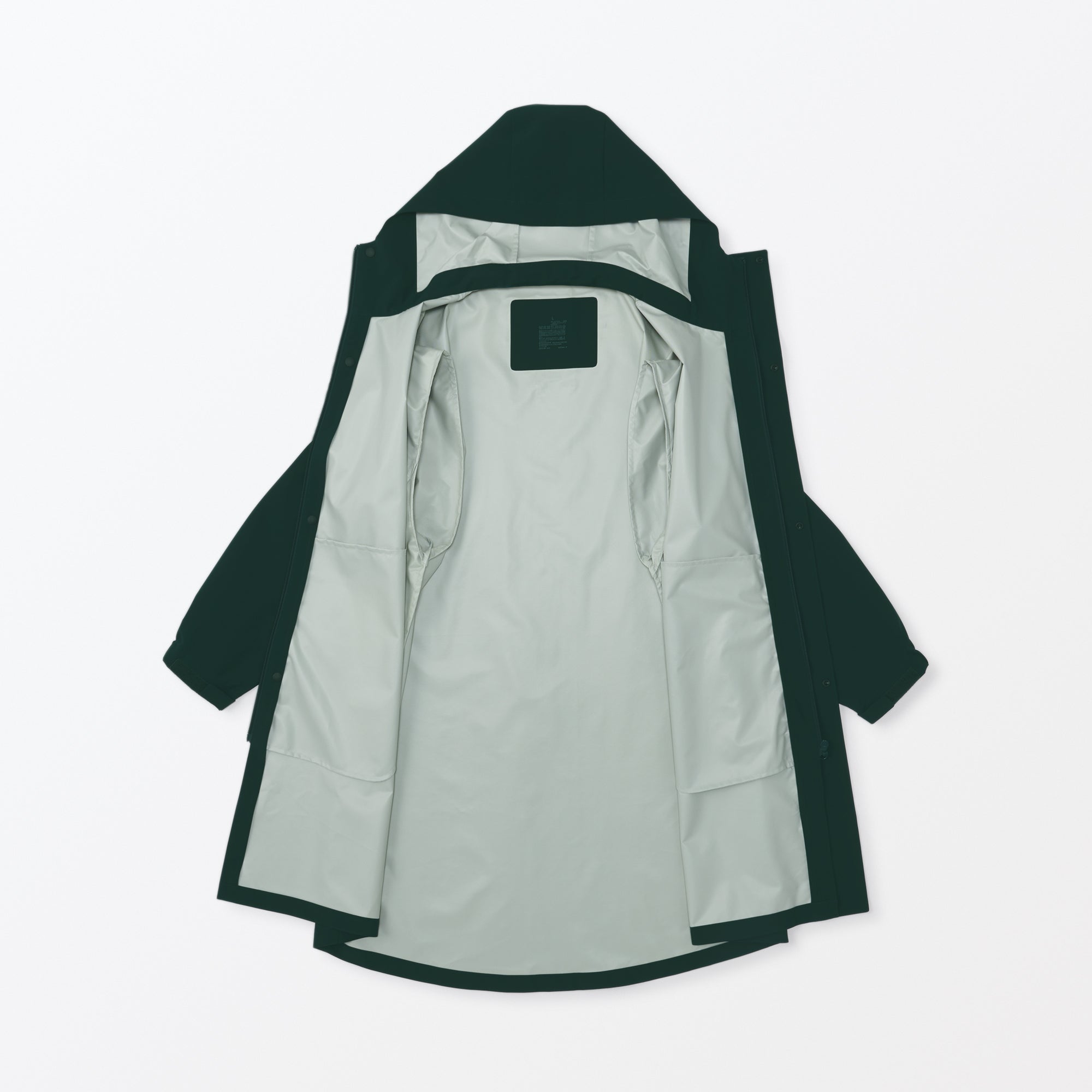 Men's Water Repellent Hooded Coat
