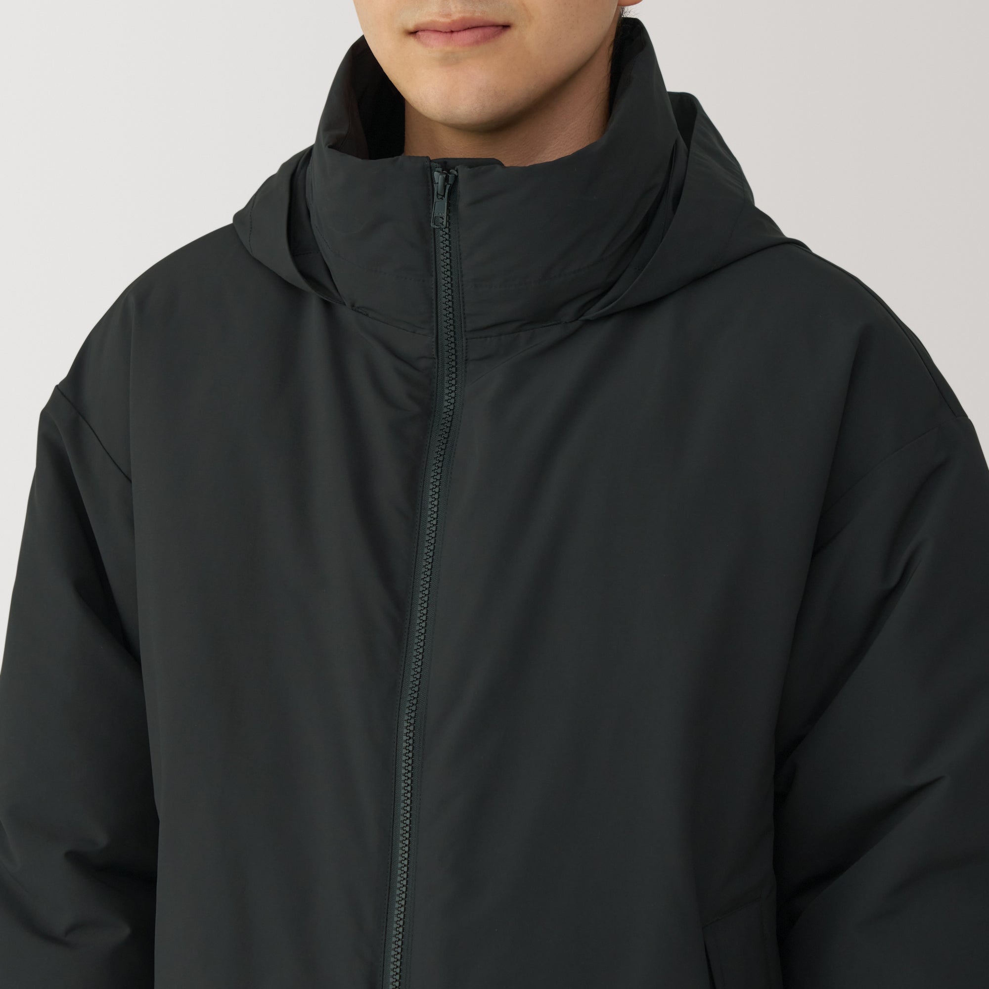 Men's Water Repellent Stand Collar Down Coat