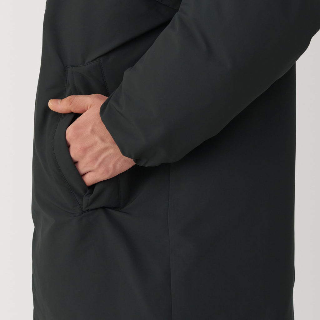 Men's Water Repellent Stand Collar Down Coat