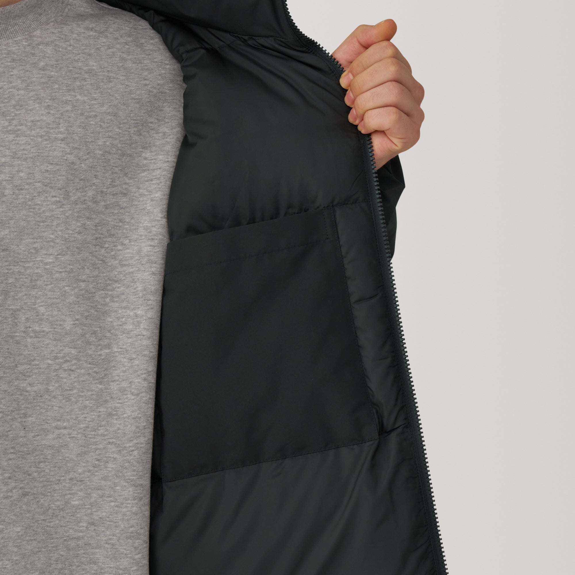 Men's Water Repellent Stand Collar Down Coat