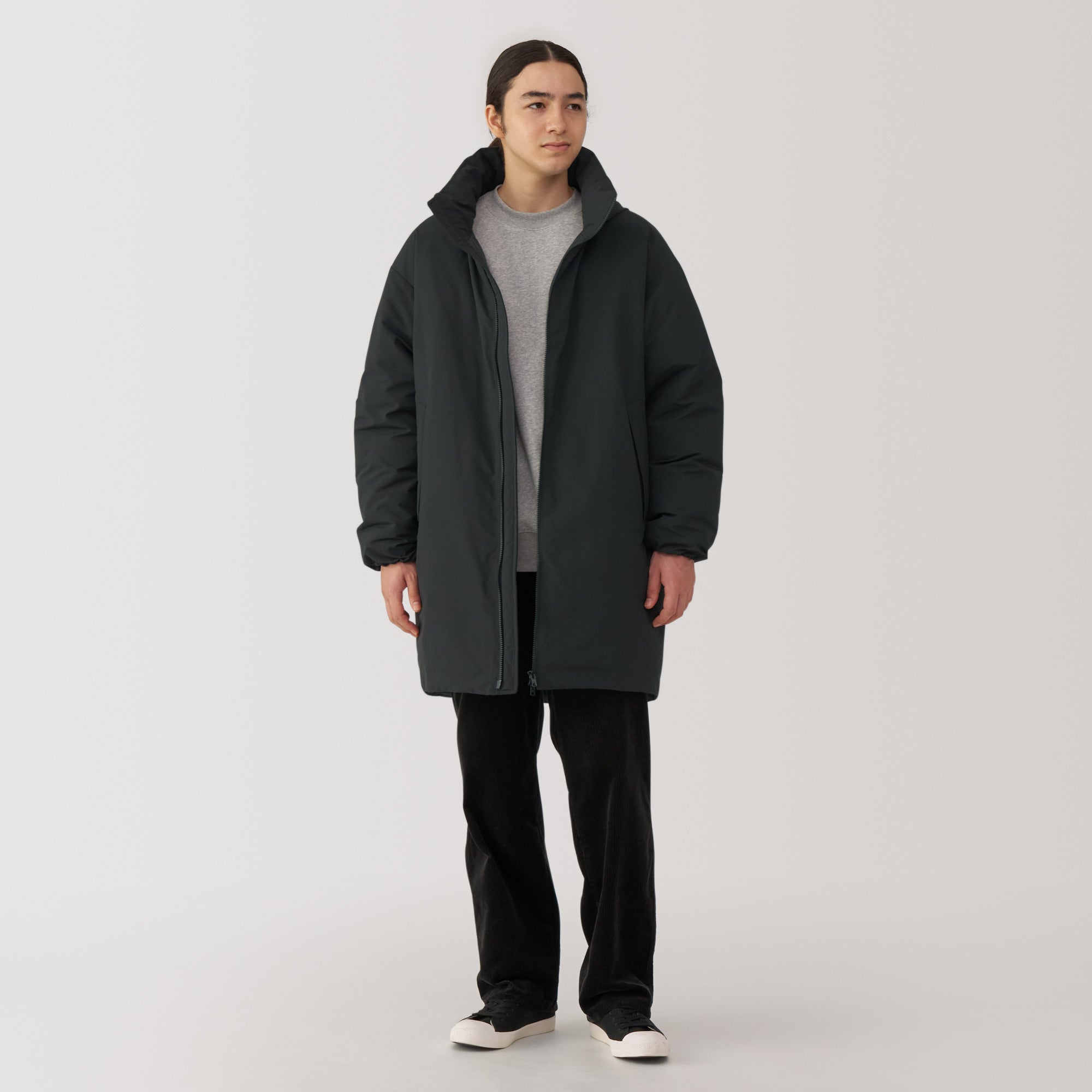 Men's Water Repellent Stand Collar Down Coat