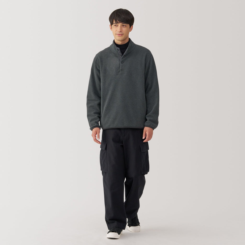 Men's Recyclable Fleece Pullover
