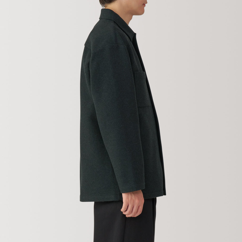 Men's Brushed Stretch Shirt Jacket