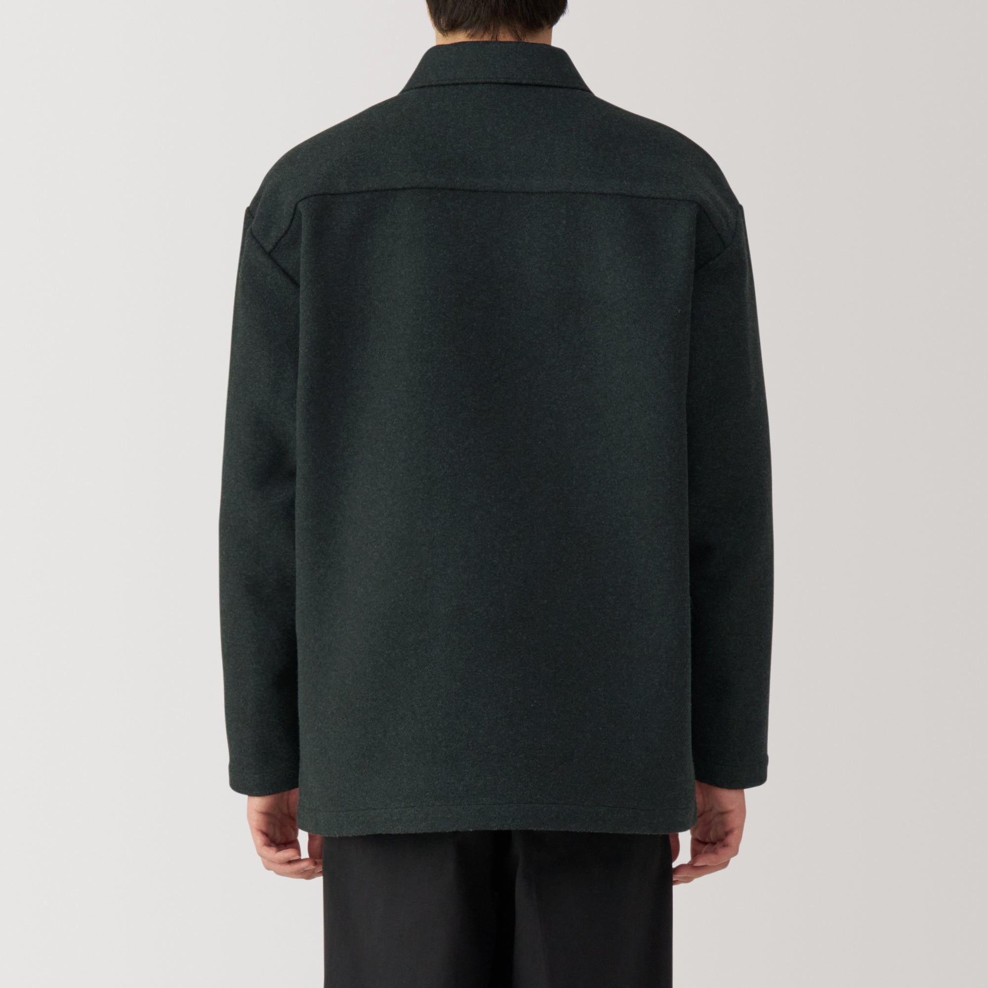 Men's Brushed Stretch Shirt Jacket