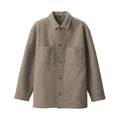 Men's Brushed Stretch Shirt Jacket