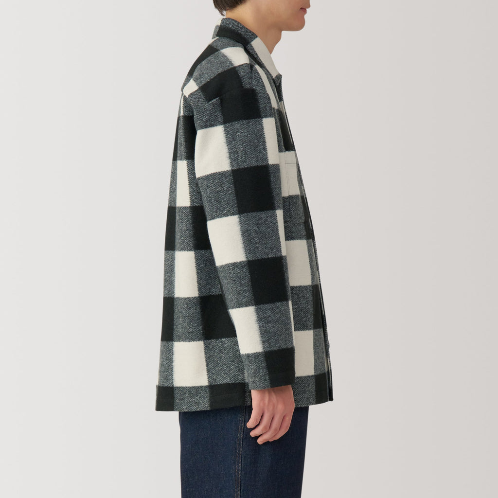 Men's Brushed Stretch Shirt Jacket