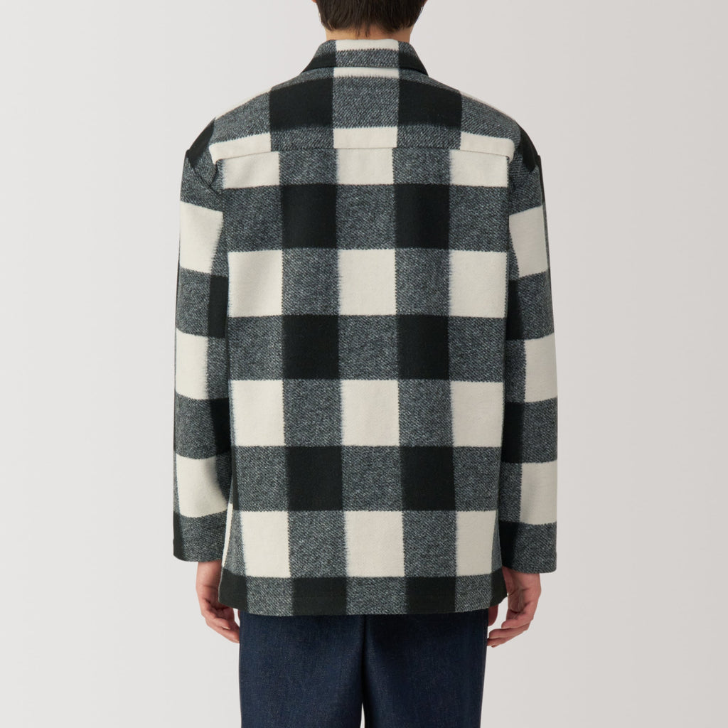 Men's Brushed Stretch Shirt Jacket