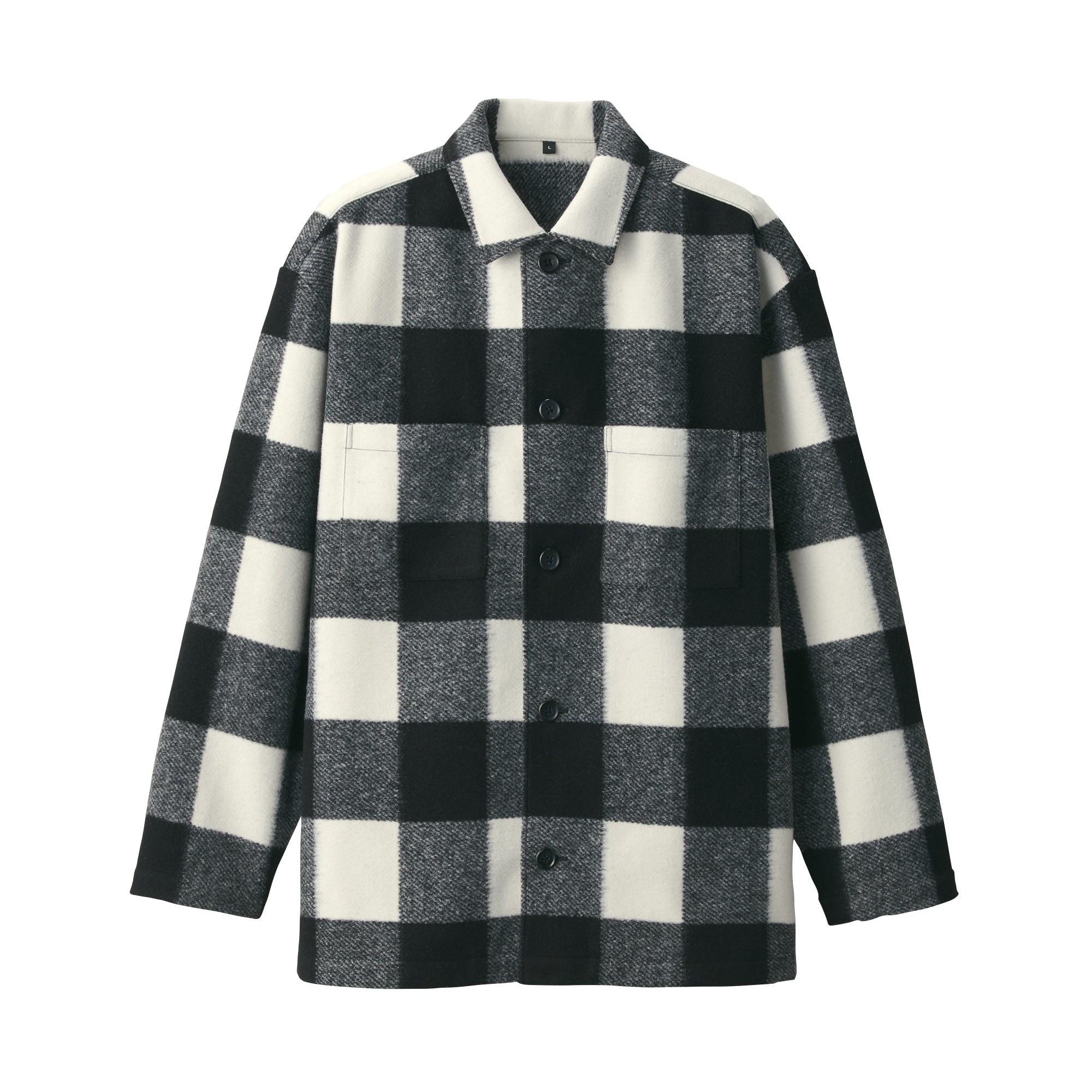 Men's Brushed Stretch Shirt Jacket