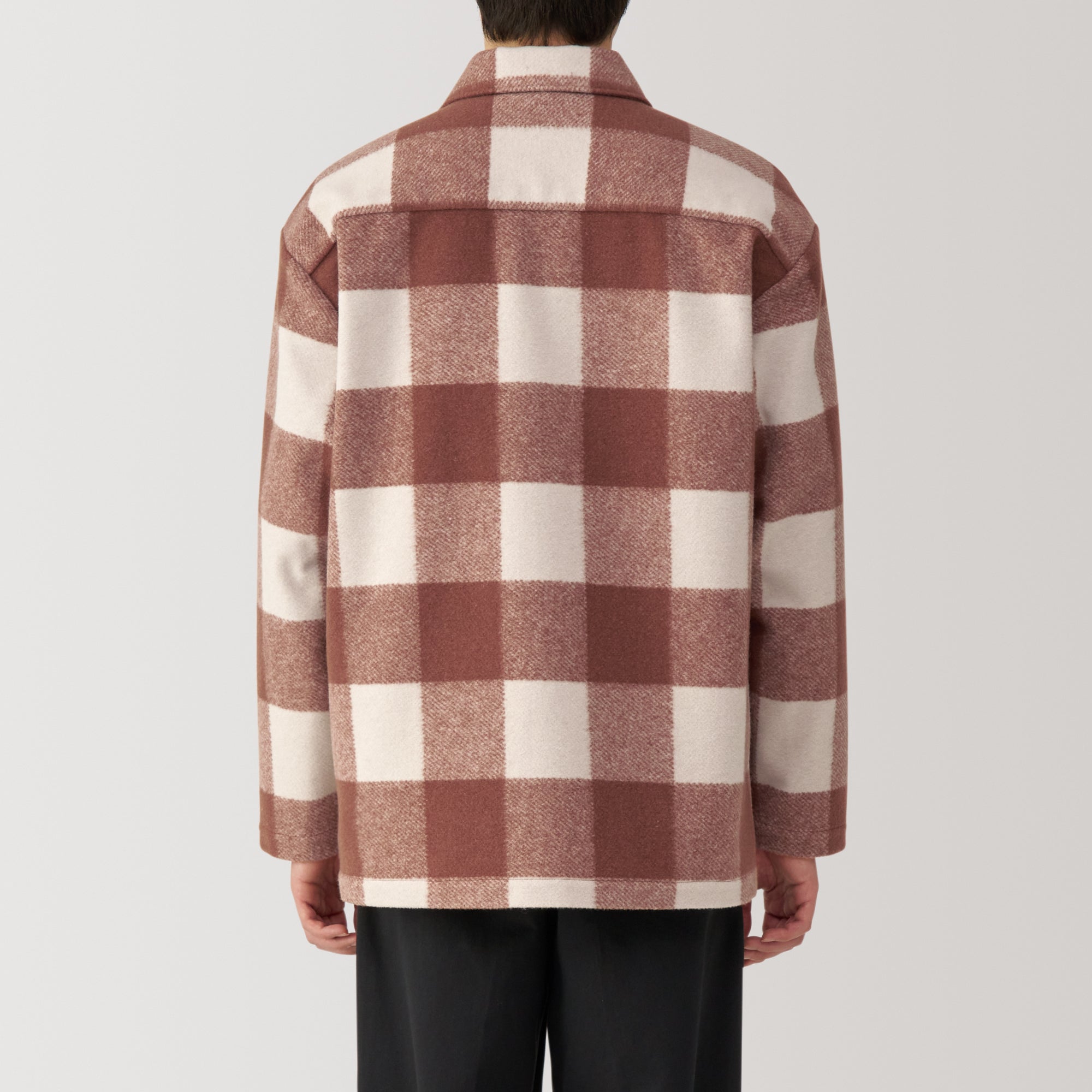 Men's Brushed Stretch Shirt Jacket