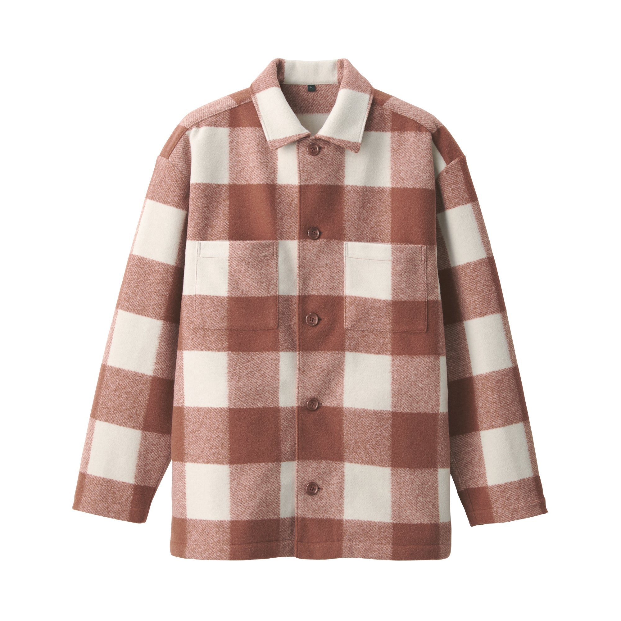 Men's Brushed Stretch Shirt Jacket