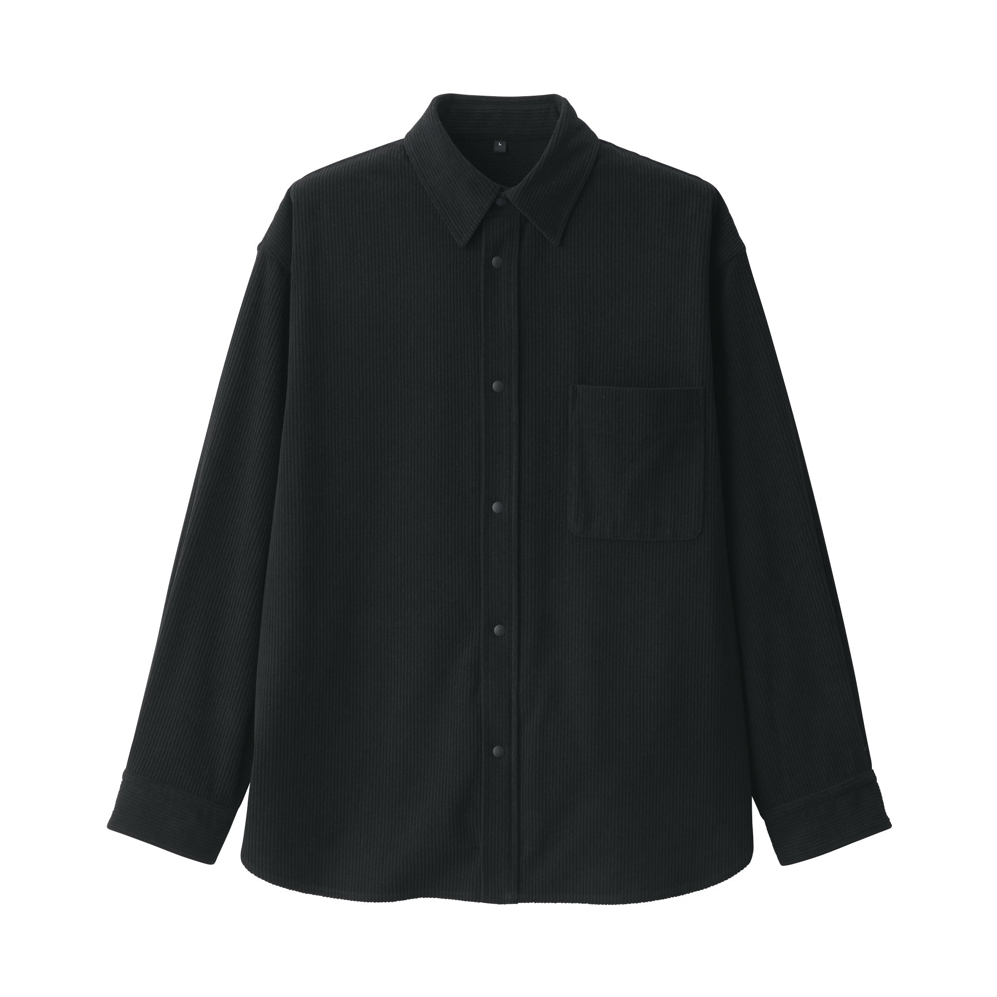 Men's Knit Corduroy Shirt Jacket