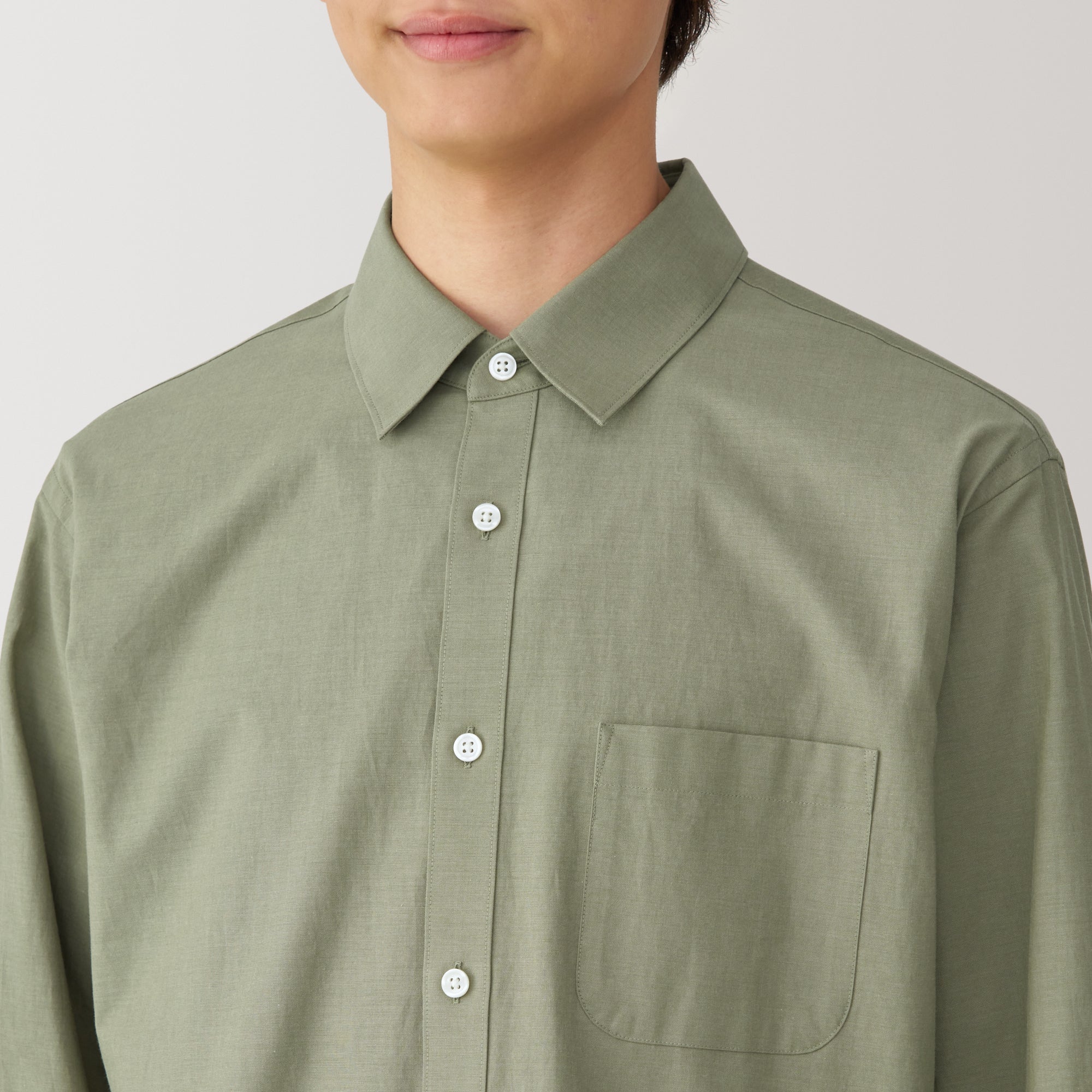 Men's Washed Broadcloth Shirt