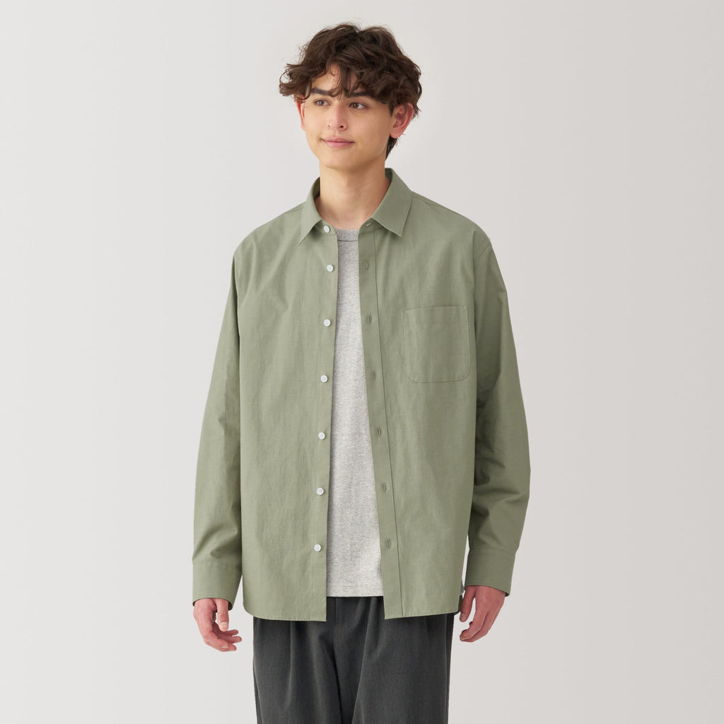 Men's Washed Broadcloth Shirt