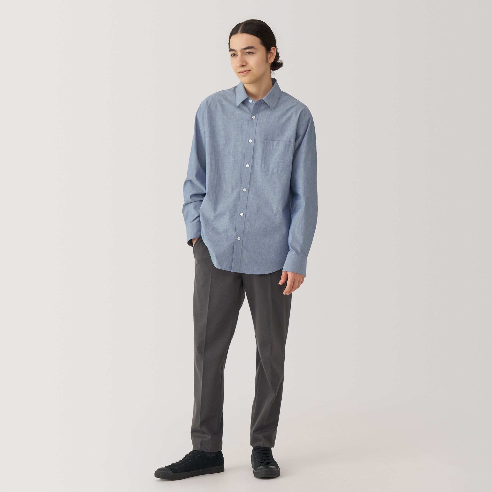 Men's Washed Broadcloth Shirt