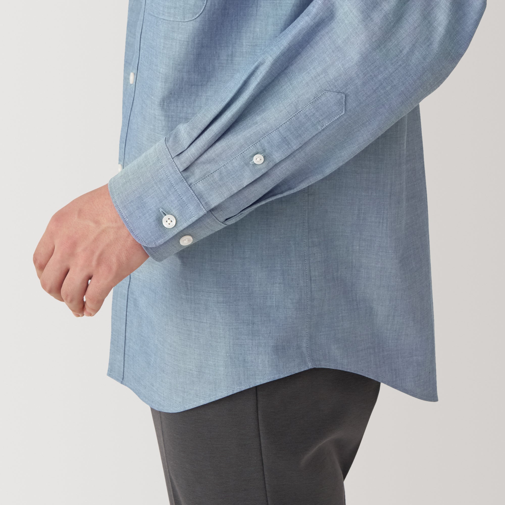 Men's Washed Broadcloth Shirt