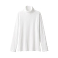 Women's Brushed Ribbed Turtleneck T-Shirt