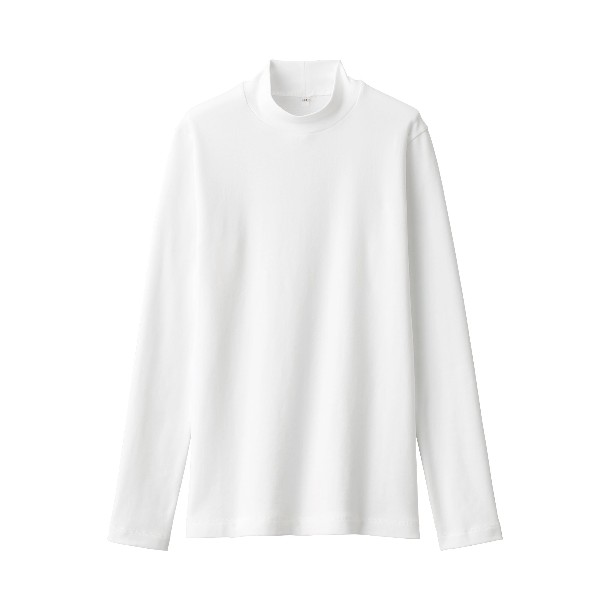 Women's Brushed Ribbed High Neck Long Sleeve T-Shirt