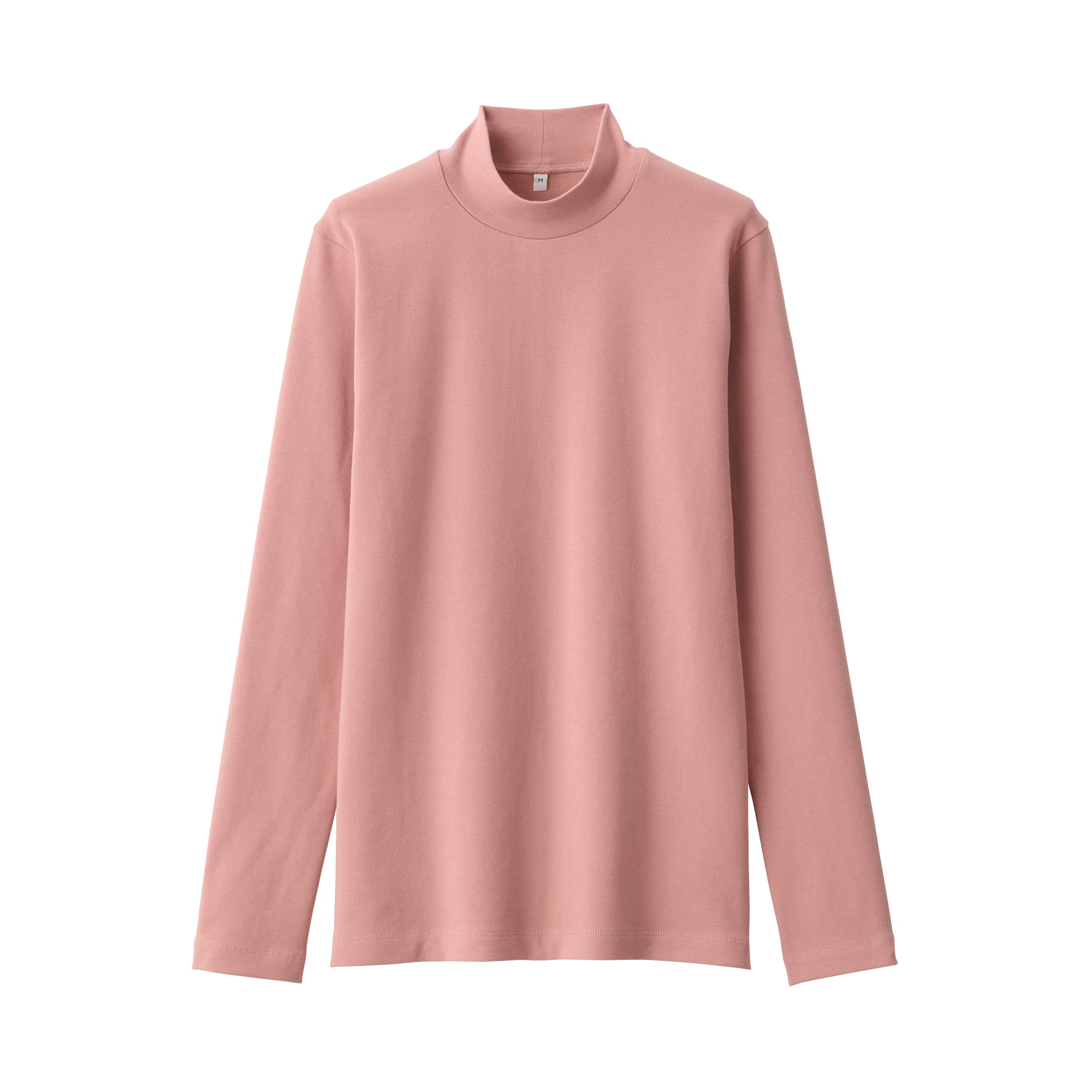 Women's Brushed Ribbed High Neck Long Sleeve T-Shirt