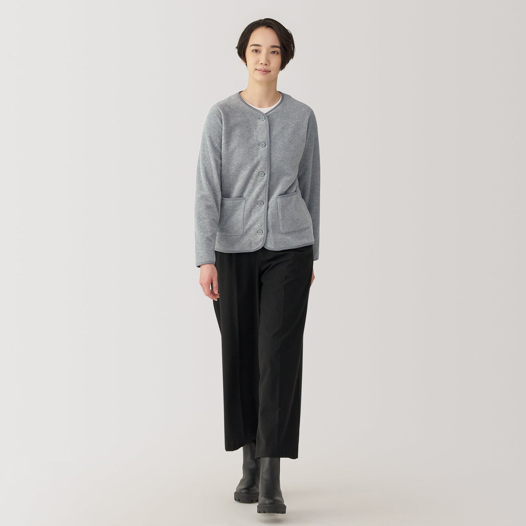 Recyclable Fleece Cardigan
