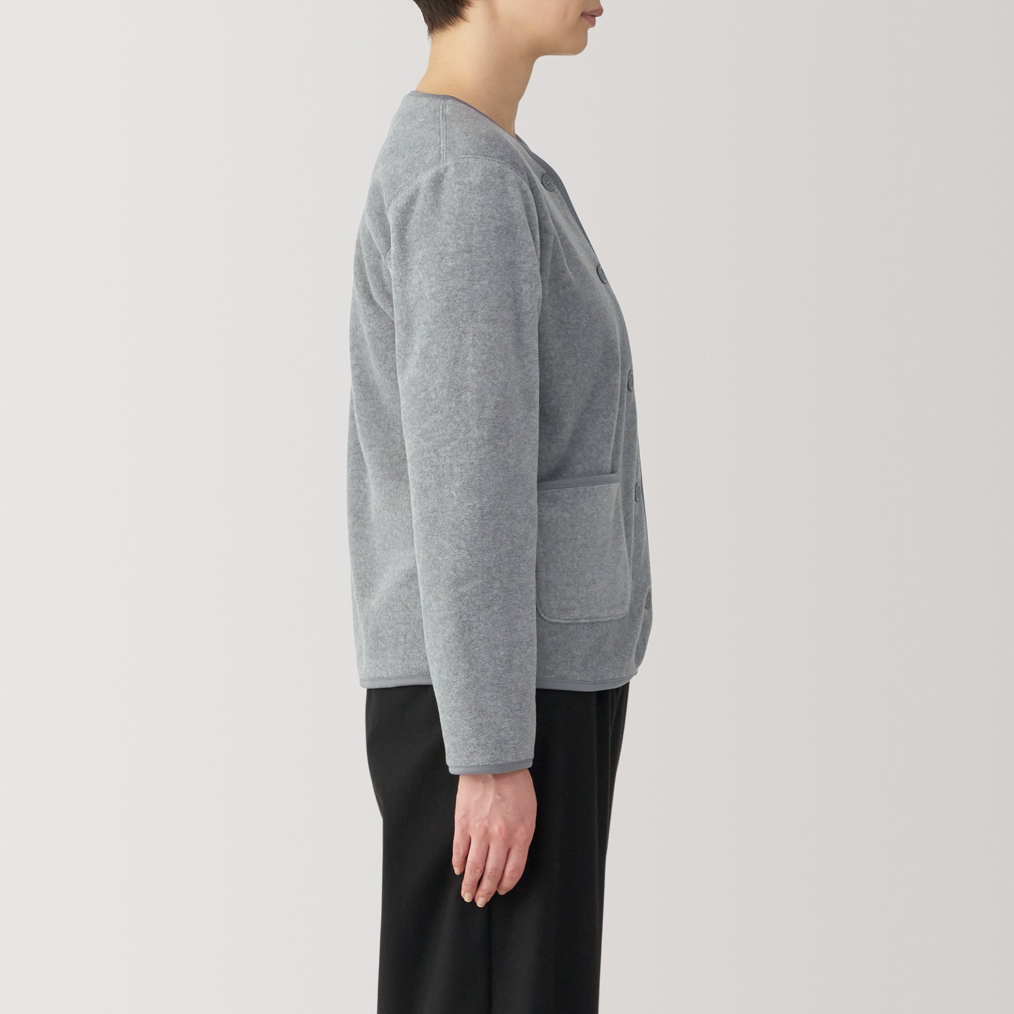 Recyclable Fleece Cardigan