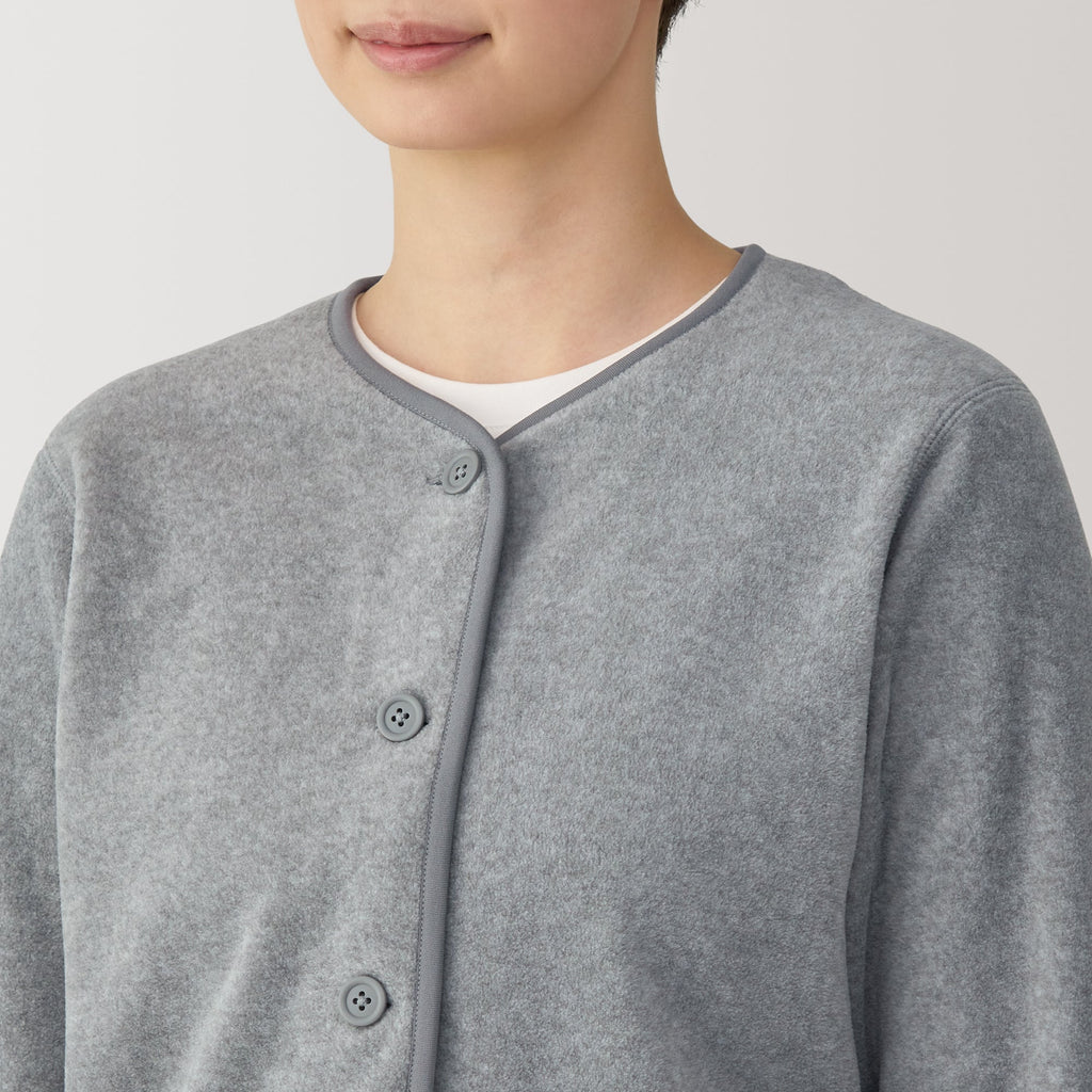 Recyclable Fleece Cardigan