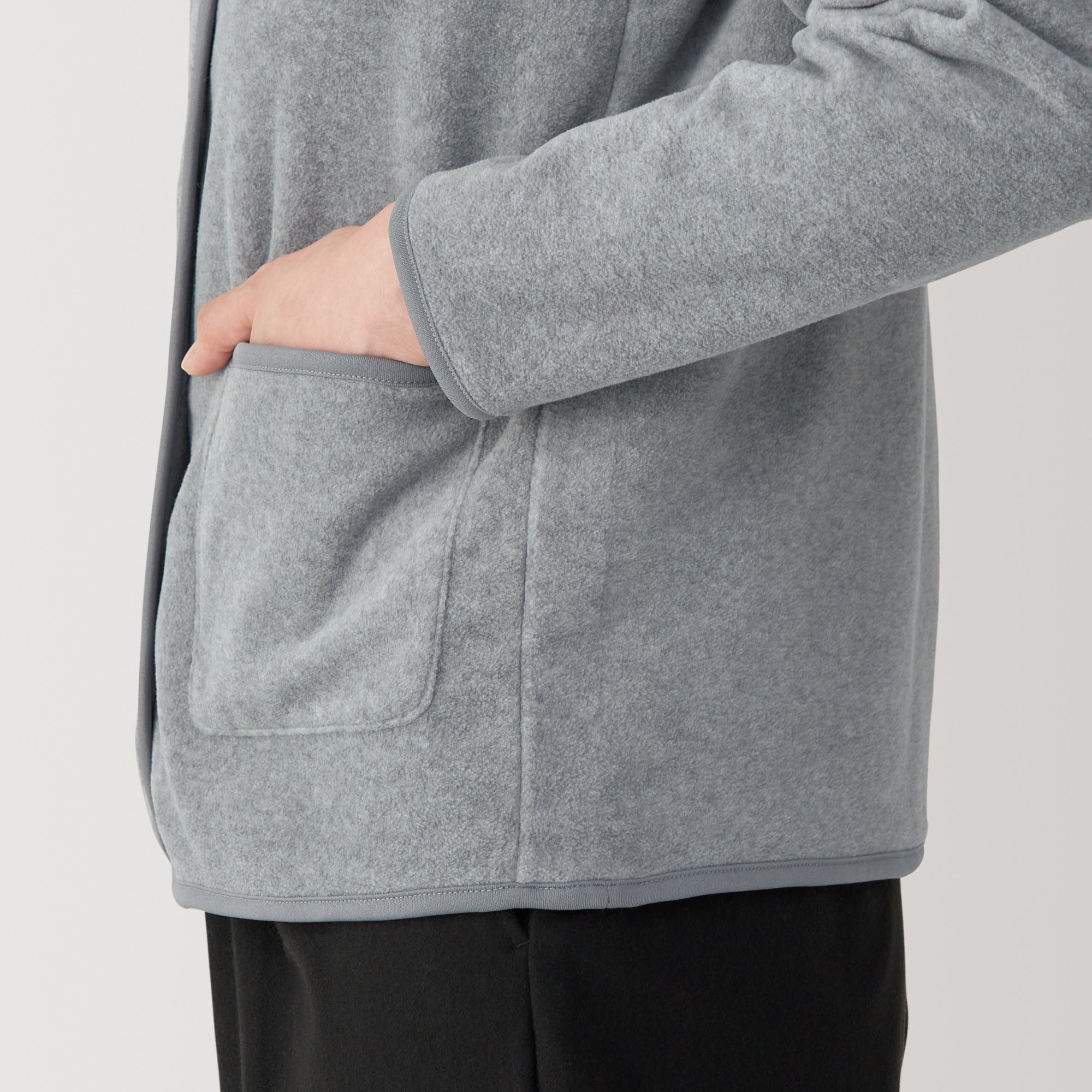 Recyclable Fleece Cardigan