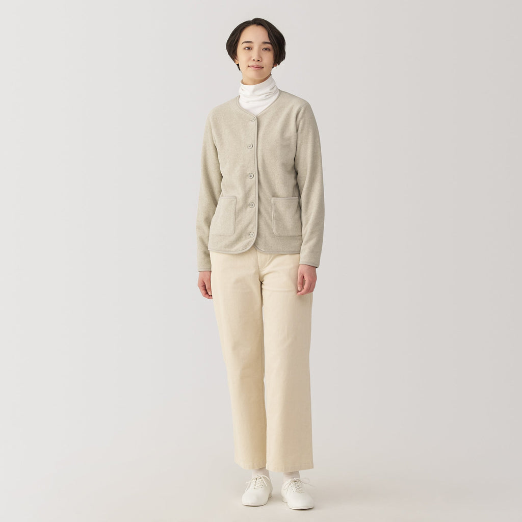 Recyclable Fleece Cardigan