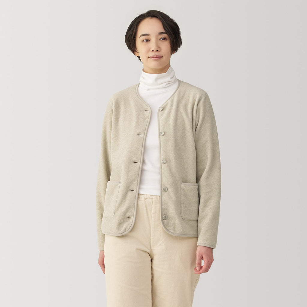 Recyclable Fleece Cardigan