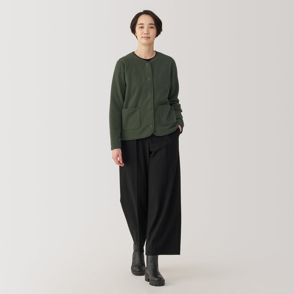 Recyclable Fleece Cardigan