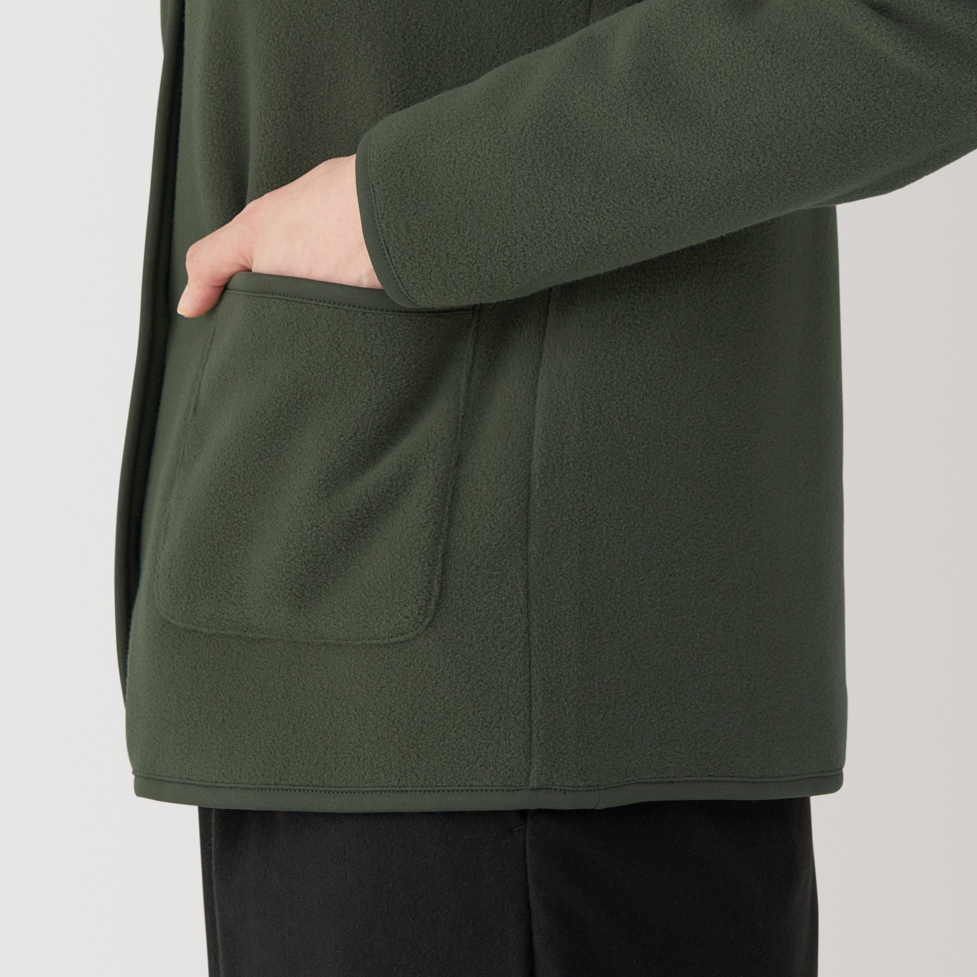 Recyclable Fleece Cardigan