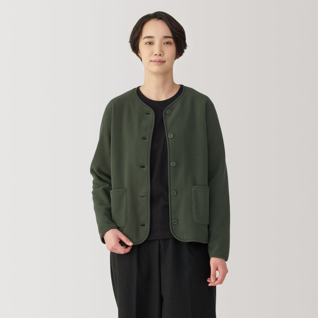 Recyclable Fleece Cardigan