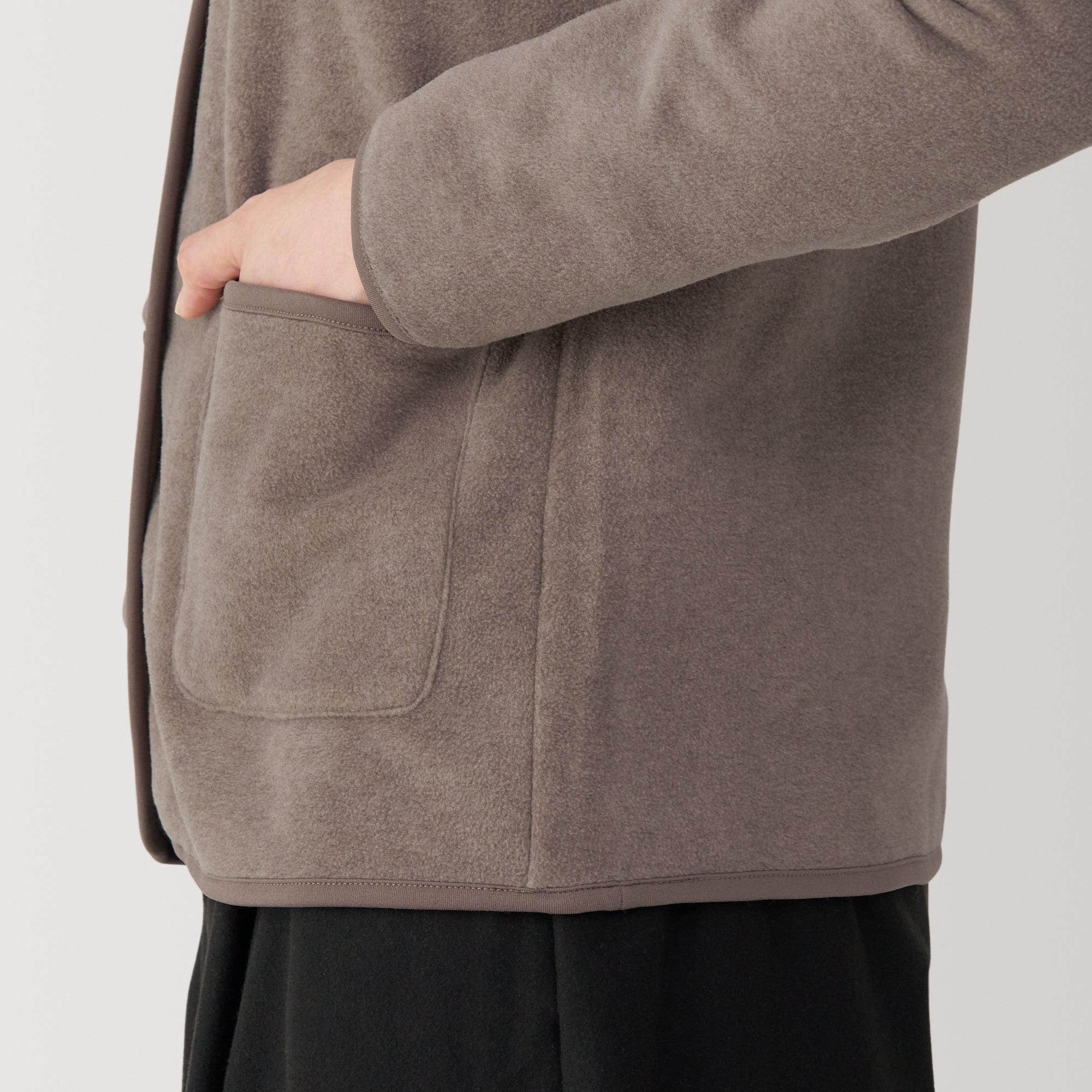 Recyclable Fleece Cardigan