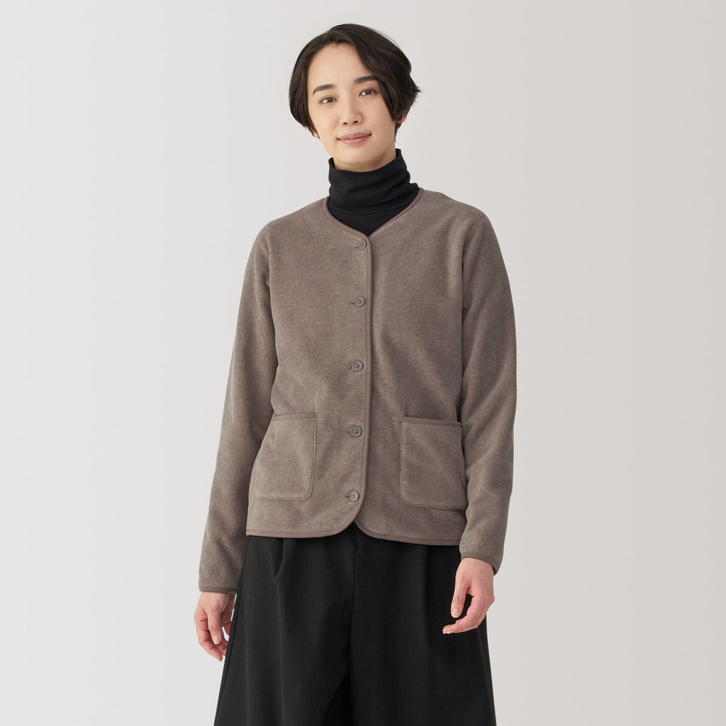 Recyclable Fleece Cardigan
