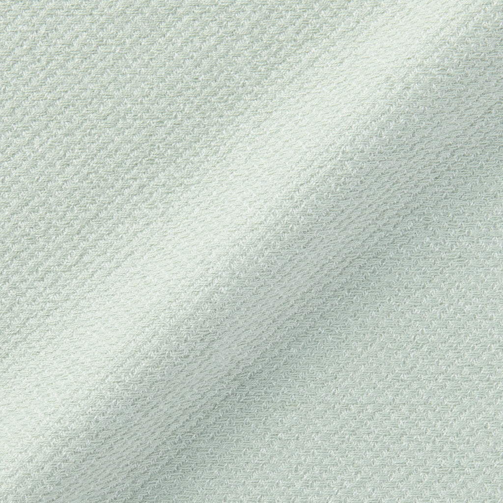 Indian Cotton Multipurpose Cloth with Fringes - Light Green