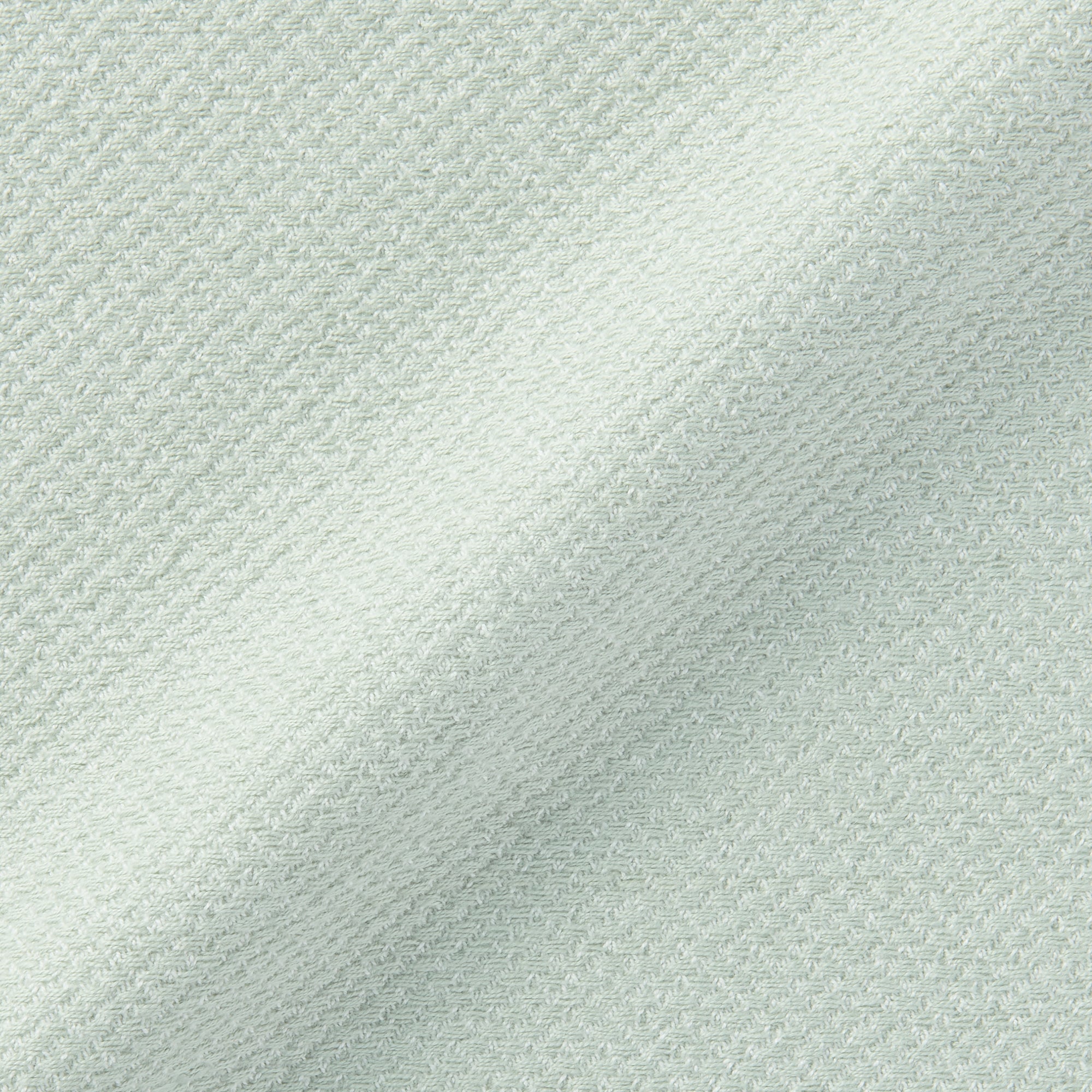 Indian Cotton Multipurpose Cloth with Fringes - Light Green
