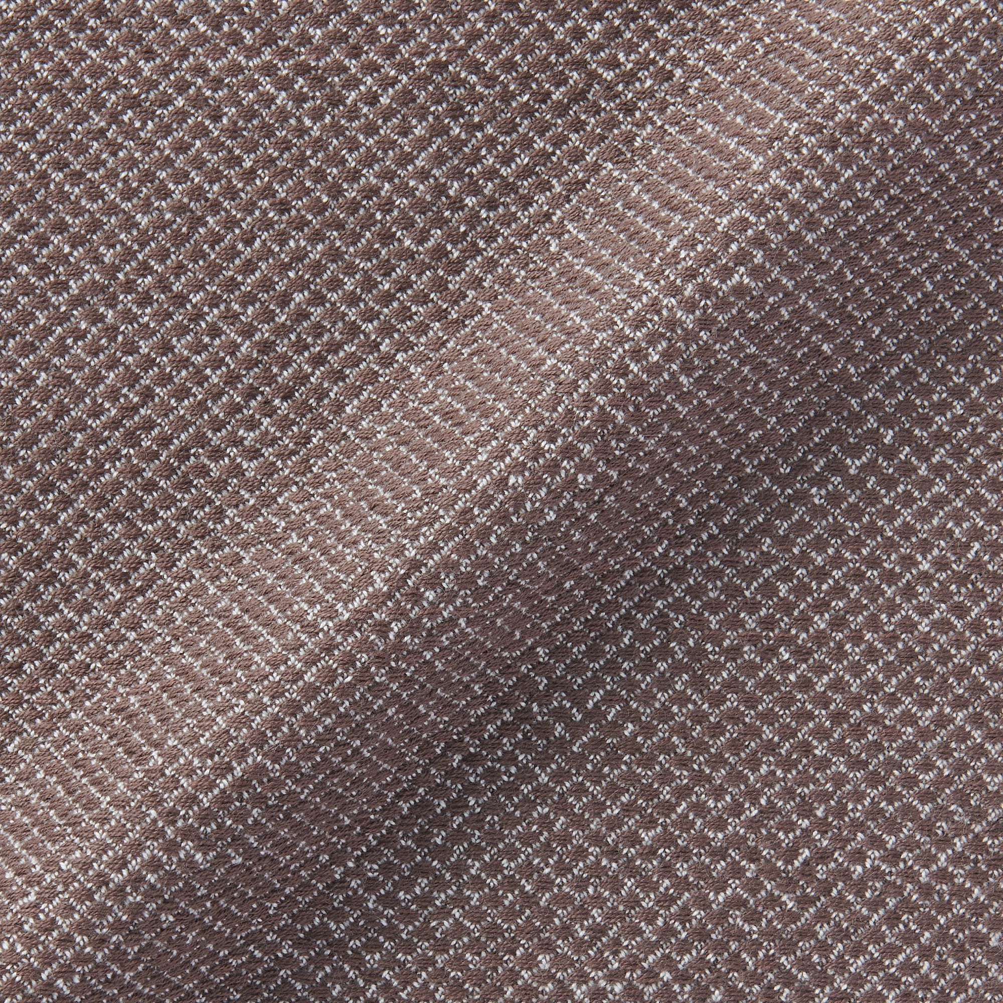 Indian Cotton Multipurpose Cloth with Fringes - Brown