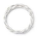Wrapping Paper String - Gray/White