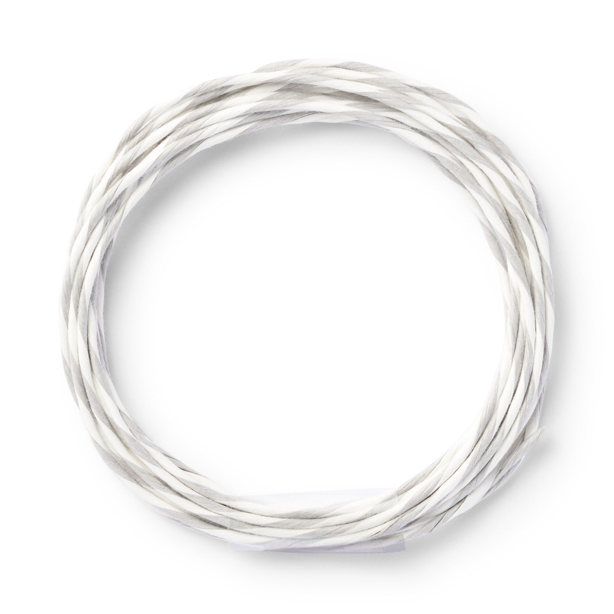 Wrapping Paper String - Gray/White