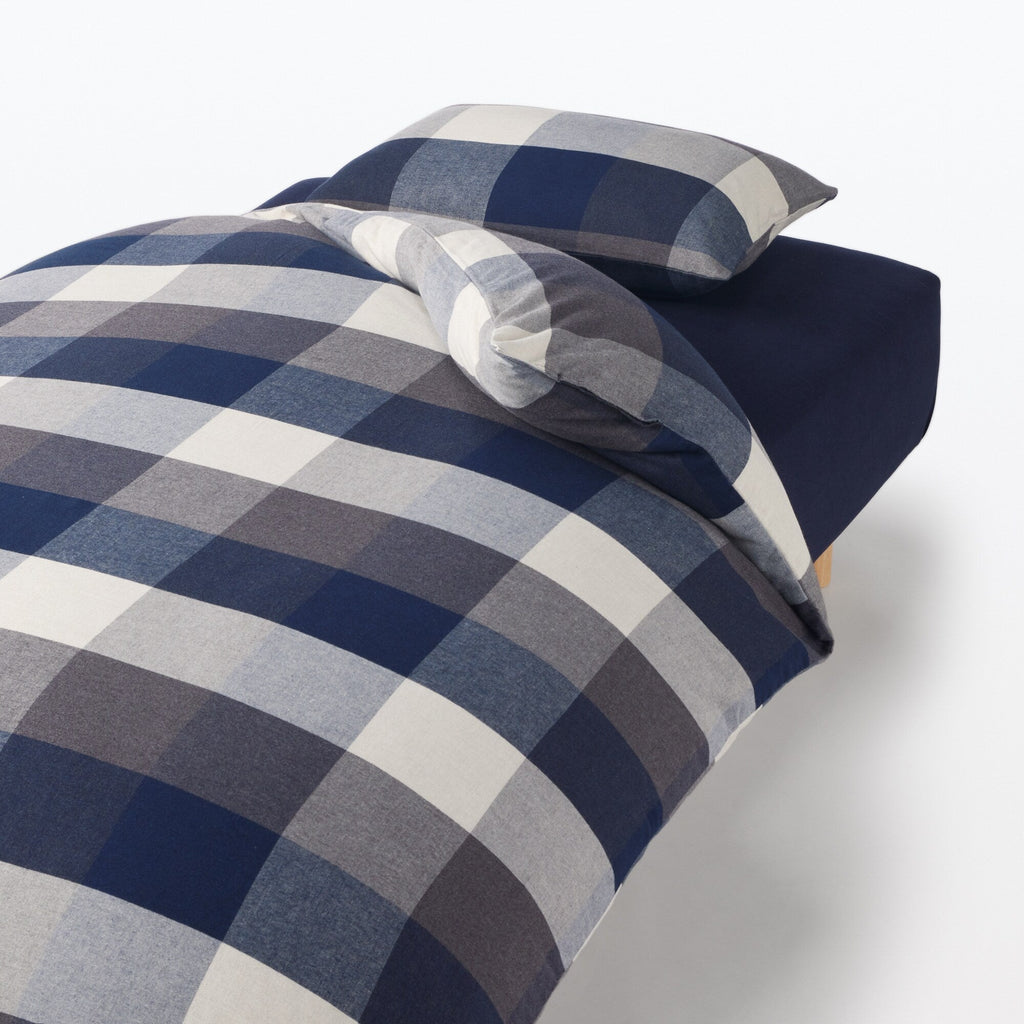 Cotton Flannel Patterned Duvet Cover