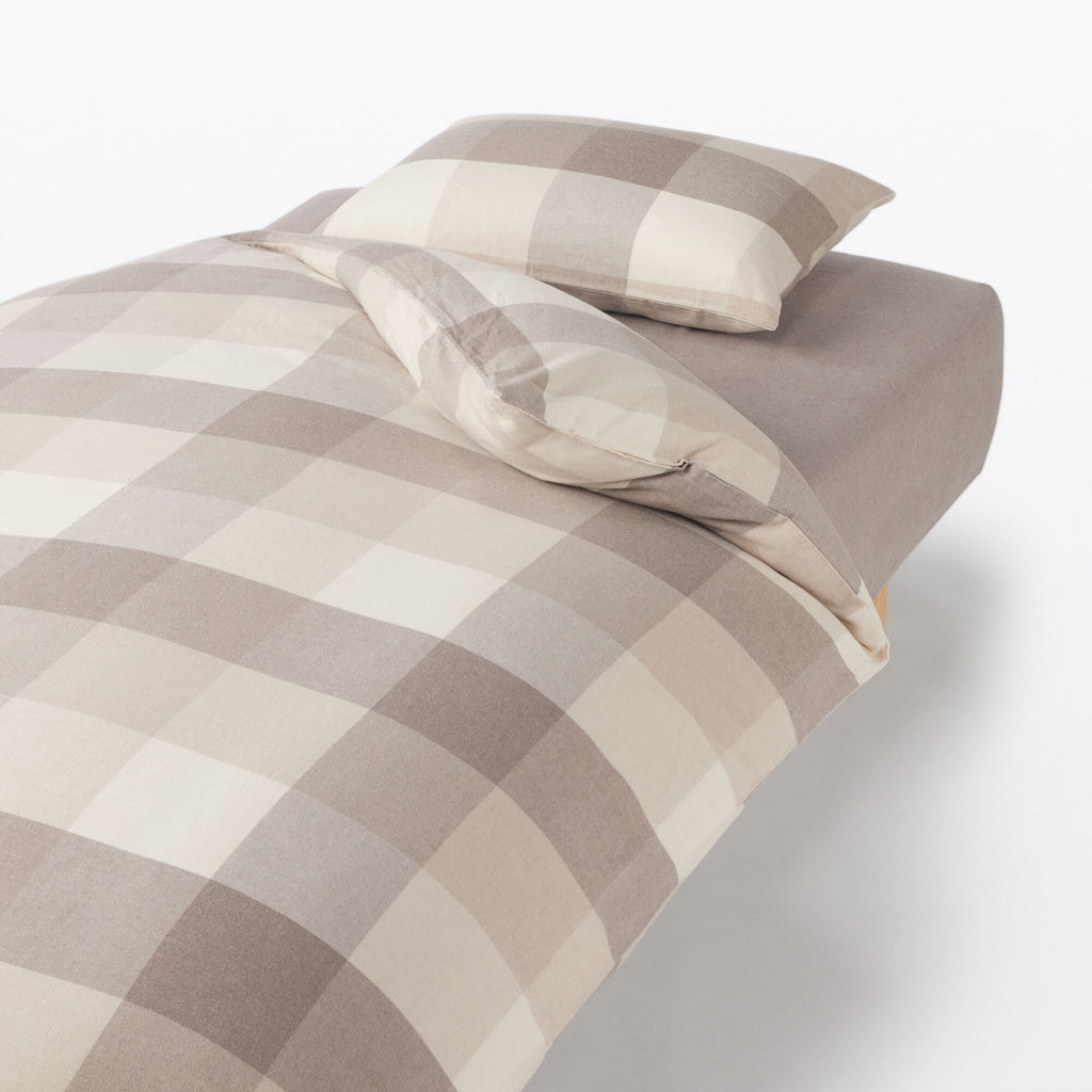 Cotton Flannel Patterned Duvet Cover