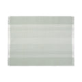 Indian Cotton Rib Placemat - Light Green